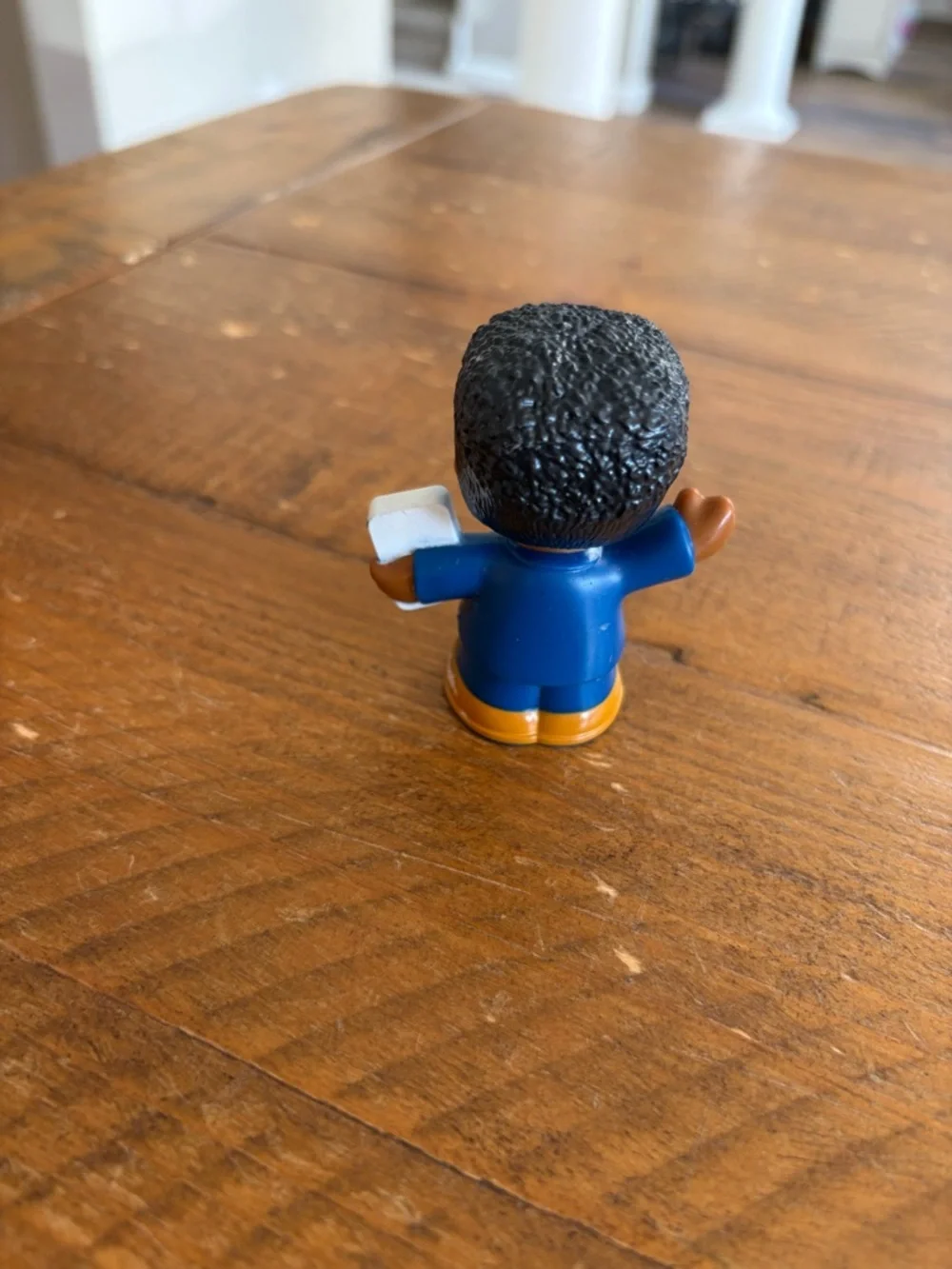 Fisher Price Little People dad with smartphone as is